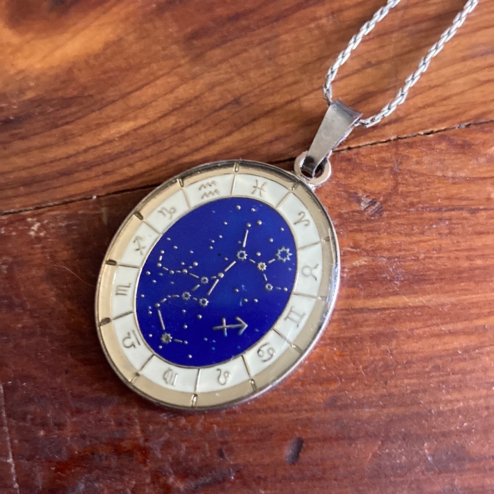 Alex and Ani celestial wheel Sagittarius necklace final markdown